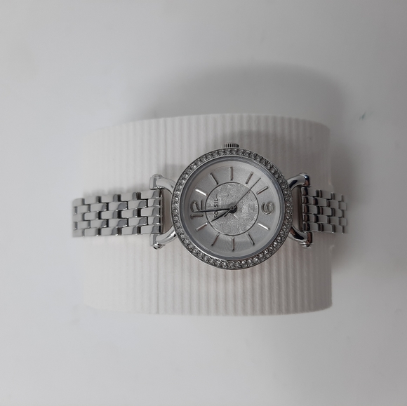 Women Fossil Riley Crystallized Glitz Watch ES3893 - Picture 5 of 8